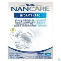 Afbeelding van Nan Care Hydrate Pro ORS &amp; LGG Baby Poeder 6x4,5g en 6x2g