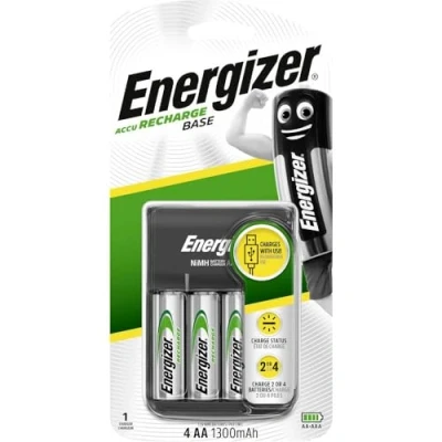 Afbeelding van Energizer Batterijlader, oplaadbaar voor AA/AAA batterijen, 1 stuk