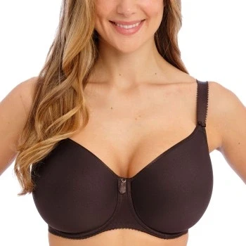Afbeelding van Fantasie Rebecca Essentials UW Moulded Spacer Bra Donkerbruin E 70 Dames