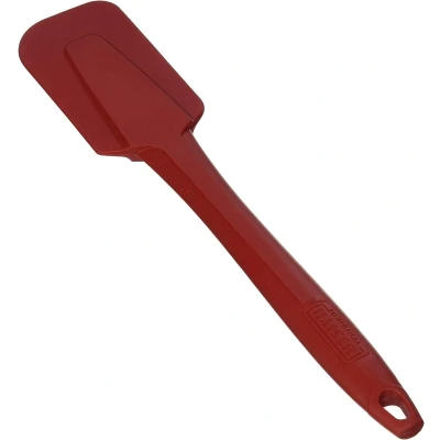 Afbeelding van Originele Kaiserflex Red deegschraper groot 28 cm, 100% siliconen metalen kern, vaatwasmachinebestendig, hittebestendig, schraper, rood