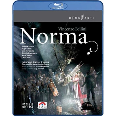 Afbeelding van Hugh Smith, Giorgio Giuseppini, Netherlands Chamber Orchestra Bellini: Norma (Blu ray)