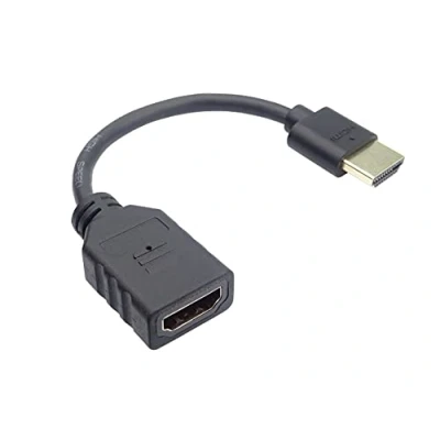 Afbeelding van PremiumCord Flexi adapter HDMI stekker naar bus voor flexibele aansluiting van de kabel op televisie