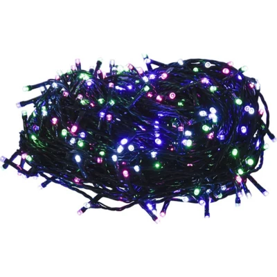 Afbeelding van Lichtslinger met 1000 LED&#039;s pastel meerkleurig 100 m PVC