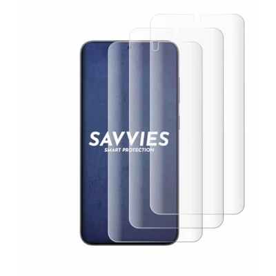 Afbeelding van Savvies Screenprotector voor Samsung Galaxy S25 Folie Beschermfolie transparant volledig dekking (4 Stuks)