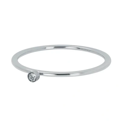Afbeelding van Zirconia 1 stone crystal iXXXi Vulring mm Silver / 15