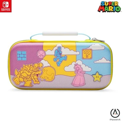 Afbeelding van PowerA Beschermhoes voor Nintendo Switch/ OLED model/ Switch Lite Mushroom Kingdom Pop Art