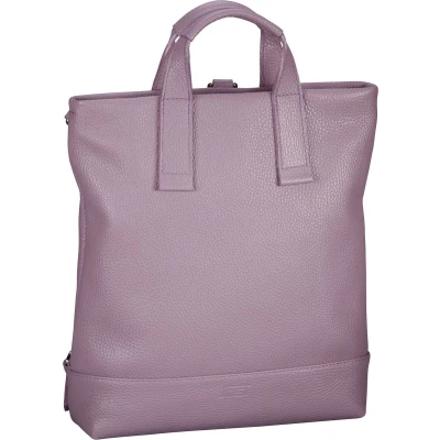 Afbeelding van JOST Leren Rugzak Schoudertas Vika X Change Bag Lilac Paars
