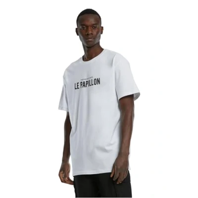 Afbeelding van Upscale T shirt met backprint wit