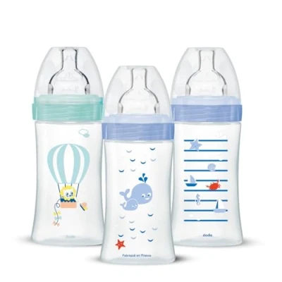 Afbeelding van Dodie Sensation Kit Babyflessen 270ml x3 EB1