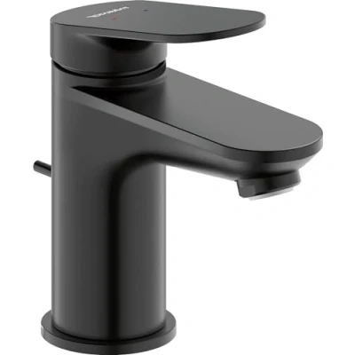 Afbeelding van Duravit wastfmengkr opb zw 1 gats kraang m rozetten afd pl wa1020001046