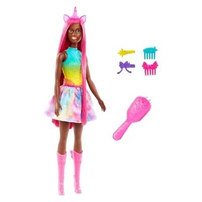 Afbeelding van Mattel Modepop Zeemeermin met Lang Haar Roze