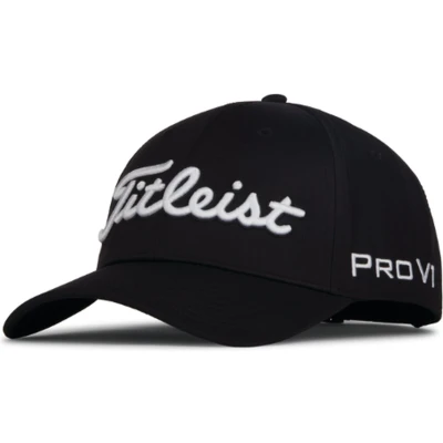 Afbeelding van Titleist Tour Performance cap Zwart/Wit 2025