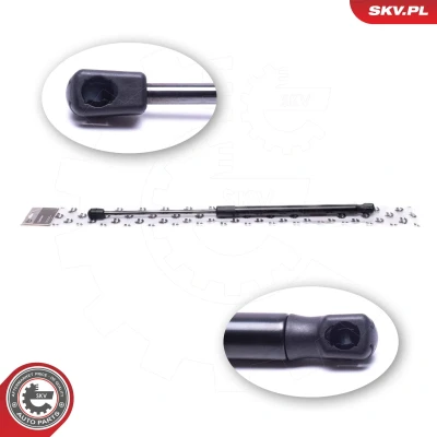 Afbeelding van ESEN SKV 52SKV814 Gasveer achterklep 335N 480mm Rechts achter KIA: Picanto I (SA) 1.1 LPG, 1.1, 1.0, CRDi 2004 2011