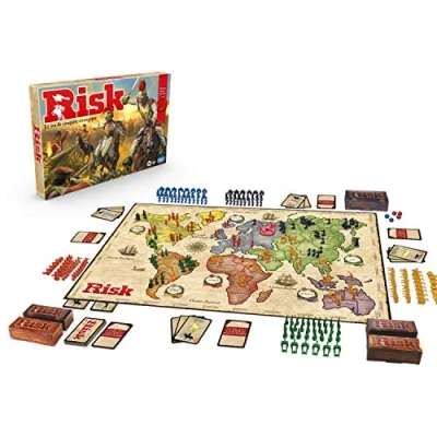 Afbeelding van Riskspel met draak, compatibel Alexa van Amazon, strategiespel, vanaf 10 jaar, incl. een speciale drakenchip