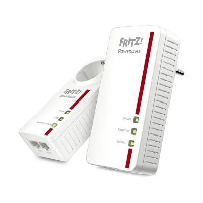 Afbeelding van AVM FRITZ!Powerline 1260 WLAN Set Powerline WiFi netwerkkit 20002795 1200 MBit/s