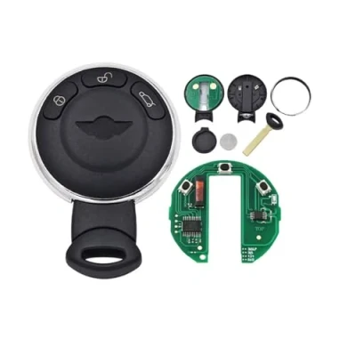 Afbeelding van Smart Remote Autosleutel met 3 knoppen, Cas3 Systeem Fob voor BMW Mini Cooper S ONE D Clubman Countryman, afstandsbediening Key 868 mhz KR55WK49333
