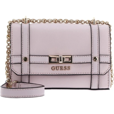 Afbeelding van GUESS Schoudertas Emilee Mini Convertible Crossbody Flap Light Rose Roze