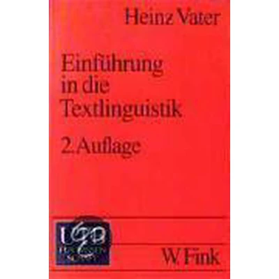 Afbeelding van Einführung in die Textlinguistik