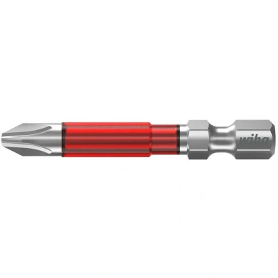Afbeelding van 6x Wiha Bitset TY bit 49 mm Phillips (PH3) 5 delig 1/4 in box (42120)