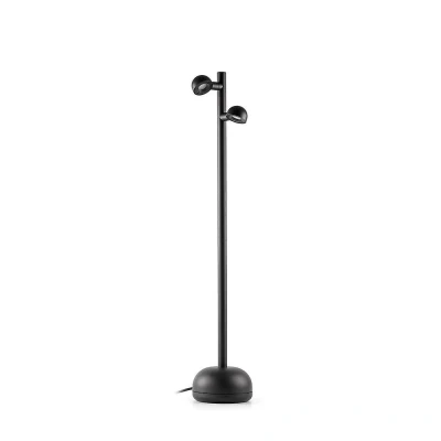Afbeelding van Faro Lighting Brot Geïntegreerde LED Vloerlamp Multi Arm Zwart, 2700K