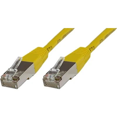 Afbeelding van Microconnect Sstp620y 20m cat6 s/ftp (s stp) geel netwerkkabel (rj 45, rj mannelijk/mannelijk, cat6, stp), geel)