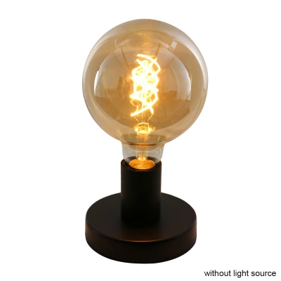Afbeelding van mexlite Tafellamp minimalics 2703zw zwart