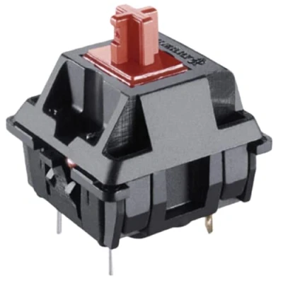 Afbeelding van Pack Cherry MX Key Switches voor Mechanische Gaming toetsenborden Plaat Gemonteerd MX1AL1NN (Cherry Red, 90 Stuks)