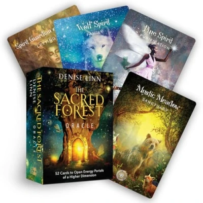 Afbeelding van Something Different Orakel kaarten The Sacred Forest Oracle Multicolours