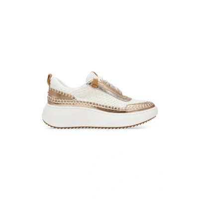Afbeelding van Dames Sneakers Steve Madden Doubletake Silver/gold Cream Multi Maat 37