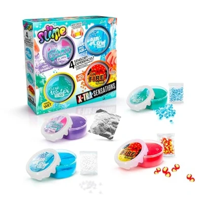 Afbeelding van Canal Toys SO SLIME DIY Xtra sensation Multipack Met 4 slimes en decoraties SSC 308