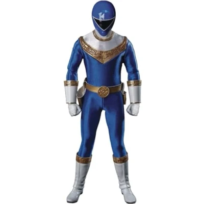 Afbeelding van ThreeZero Power Rangers Zeo FigZero Action Figure 1/6 Ranger III Blue 30 cm Figuur