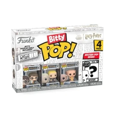 Afbeelding van Funko Pop! Harry Potter 4 Pack: 31 Draco Malfoy 13 Dobby 17 + Mystery