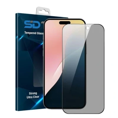 Afbeelding van SDTEK voor iPhone 16 Plus Privacy Screen Protector Gehard Glas Guard Anti Gluren