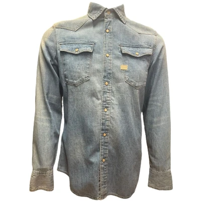 Afbeelding van G Star Spijkerjas Blauw Maat S