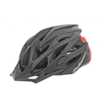 Afbeelding van Polisport PolispGoudt twig fietshelm m 55 58cm zwart/mat rood