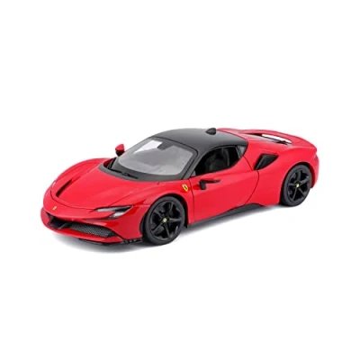 Afbeelding van Bburago Ferrari R&amp;P 1:18 SF90 Stradale Spider Auto