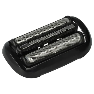Afbeelding van vhbw Scheerkop (1 x scheerfolie, 1 scheermes) compatibel met Braun 50 M4000cs, M4500cs, R1000s scheerapparaat, zwart, zilver