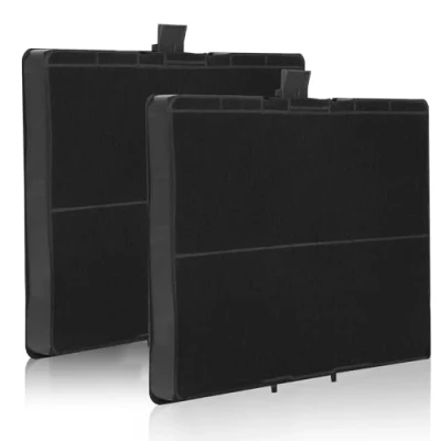 Afbeelding van 2 Actieve koolstoffilters voor Bosch DHZ5346 / DHZ5345 00705432/11026771 afzuigkappen Siemens LZ53451 LZ53450 en Neff Z5102X1 Z5102X5