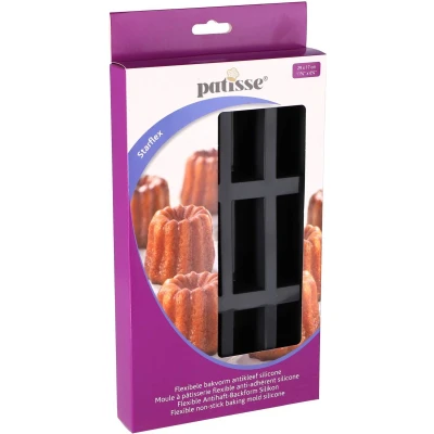 Afbeelding van Patisse Mini Cakevorm Starflex 12 Stuks