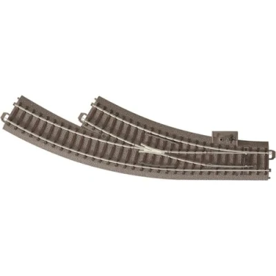 Afbeelding van H0 Trix C rails 62672 Gebogen wissel, Rechts 1 stuk(s)