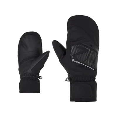 Afbeelding van Ziener GALIBOR Skiwanten voor volwassenen/wintersport Gore Tex, warm, ademend, zwart, 9,5