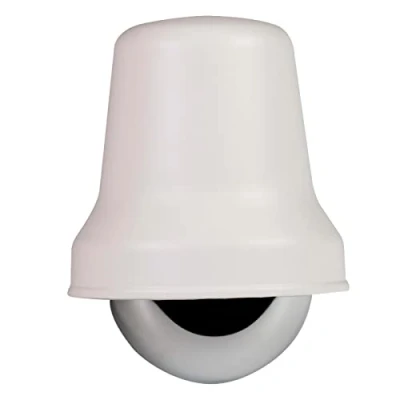 Afbeelding van Hoogwaardige elektromechanische bekabelde deurbel, behuizing van kunststof, montagevriendelijk, betrouwbaar, modern design, radiografisch 24V wit DNT 206 BIA Sundi Zamel