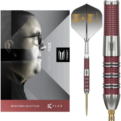 Afbeelding van Target Stephen Bunting 95K 95% Swiss Point steeltip dartpijlen 22 gram