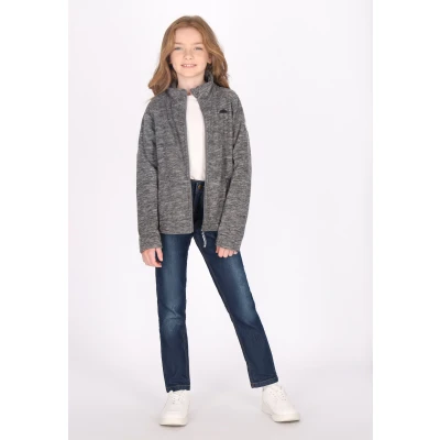 Afbeelding van Fleece jas Schmuddelwedda 146 / Grijs Melange 100% Polyester