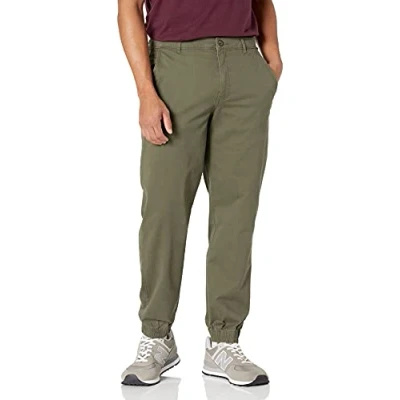 Afbeelding van Amazon Essentials Straight fit Jogger Pant Casual, Olijf, XXL