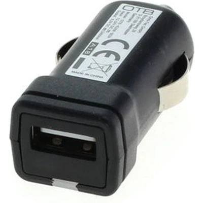 Afbeelding van USB autolader met 1 poort Smart IC 2,4A / zwart