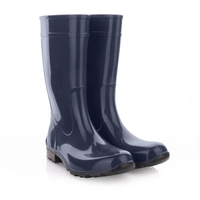 Afbeelding van LEMIGO Dames Rubberlaarzen hoge Regenlaarzen Ilse (Donkerblauw, EU systeem voor schoenmaten, Volwassene, Numeriek, Normaal, 40)