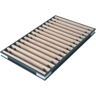 Afbeelding van Rooster tbv Betherma Metro polyester convectorput beuken natuur