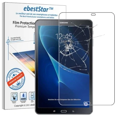 Afbeelding van ebestStar TemperedGlass voor Samsung Galaxy Tab A6 A 10.1 (2018, 2016) T580 T585 Gehard glas Schutzfolie, Glass Screenprotector, Anti breuk [Tab: 254.2 x 155.3 8.2mm, 10.1&#039;&#039;]