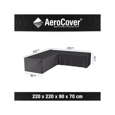 Afbeelding van Platinum Aerocover Loungesethoes Hoekset 220x220x90xH70